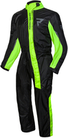 Rebelhorn Travel Motorcykel regndragt,  sort-gul,  størrelse 5XL