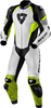 Revit Triton Ét stykke motorcykel læder dragt,  sort-hvid-gul,  størrelse 48