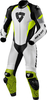 Revit Triton Ét stykke motorcykel læder dragt,  sort-hvid-gul,  størrelse 54